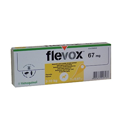 Flevox Pipeta 1 para Perros 2-10Kg