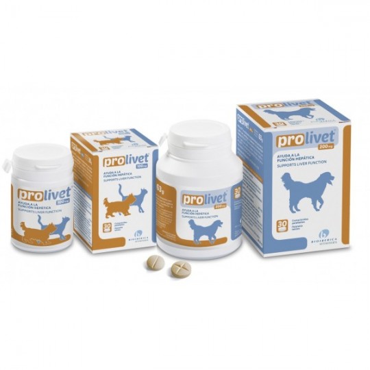 Bioiberica Prolivet para perros y gatos 100 mg